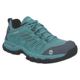 Hi-Tec Campana Low Size 4 Womens Blue Waterproof  Non Safety Trainers