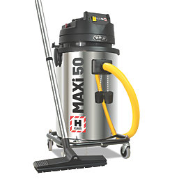 V-Tuf MAXIH240-50L 1750W 50Ltr H Class Industrial Dust Extraction Vacuum Cleaner 240V