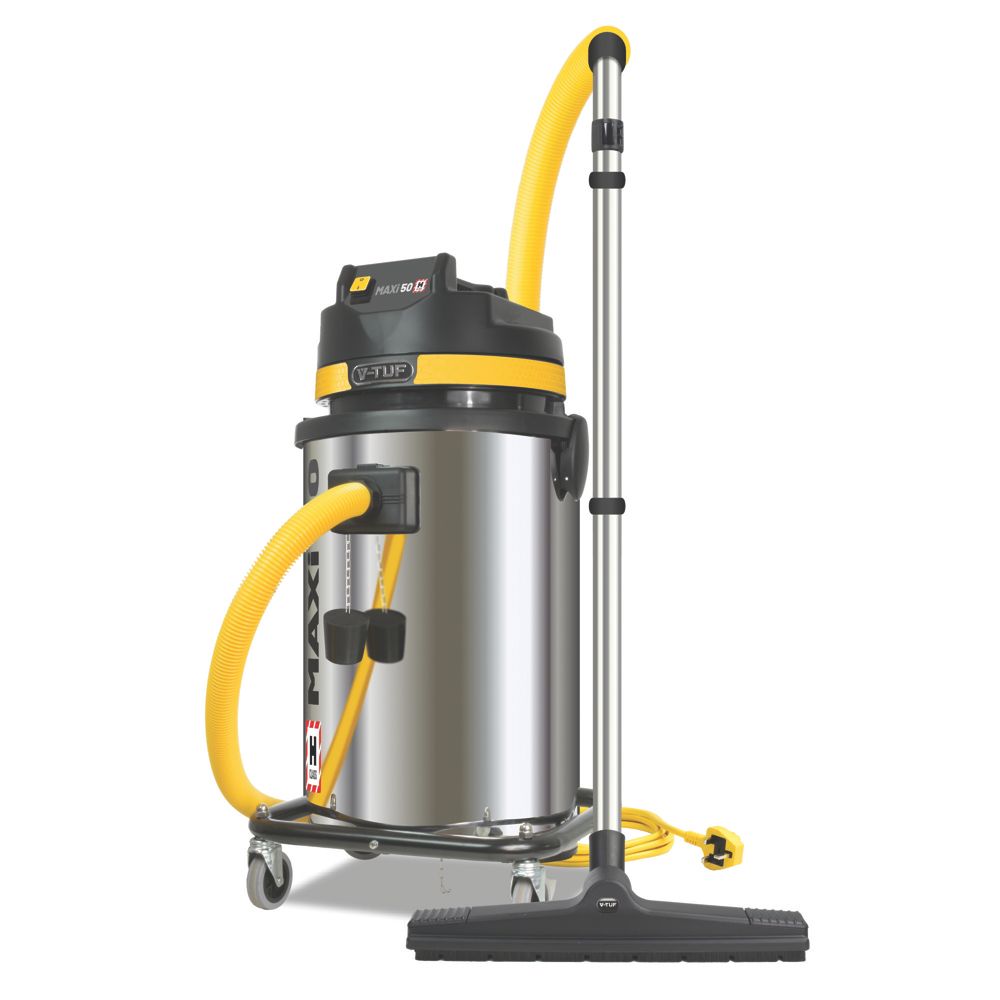 V-Tuf MAXIH240-50L 1750W 50Ltr H Class Industrial Dust Extraction Vacuum Cleaner 240V