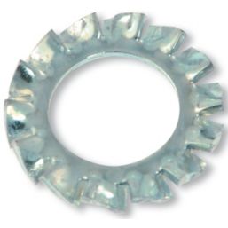 Easyfix Steel Shakeproof Washers M6 x 0.7mm 100 Pack