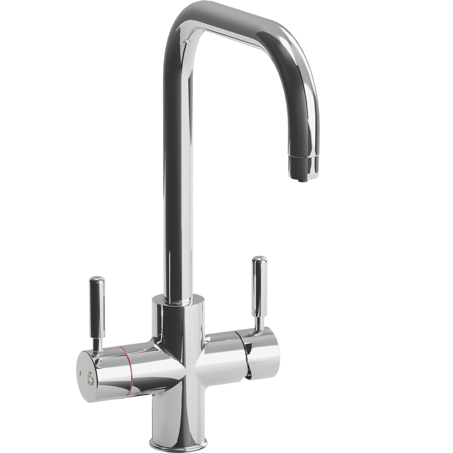 Streame by Abode Hemista 4-in-1 Boiling Mono Mixer Chrome (963JM)
