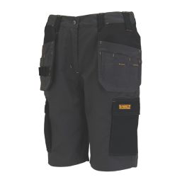 DeWalt Bonnie Womens Work Short Grey/Black Size 16