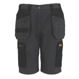 DeWalt Bonnie Womens Work Short Grey/Black Size 16