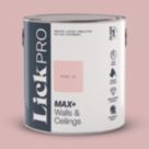 LickPro Max+ 2.5Ltr Pink 11 Matt Emulsion  Paint