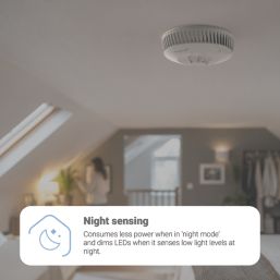 FireAngel  FA8720BW-R Battery Interlinked Smart Heat Alarm