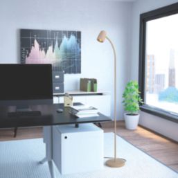 Eglo Carlo Floor Lamp Sandy