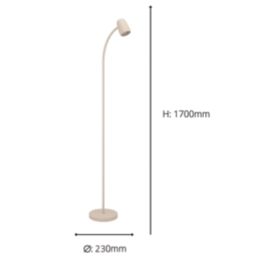 Eglo Carlo Floor Lamp Sandy