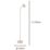 Eglo Carlo Floor Lamp Sandy