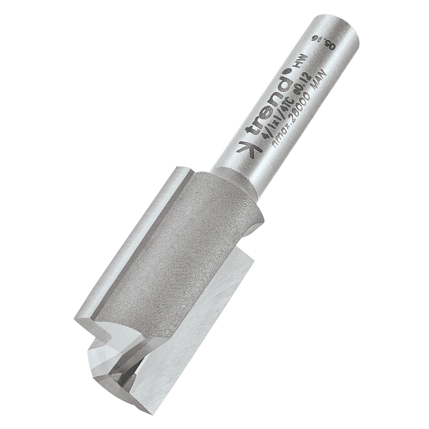 Trend 4/1X1/4TC 1/4" Straight Router Cutter 15mm x 25mm (963PX)