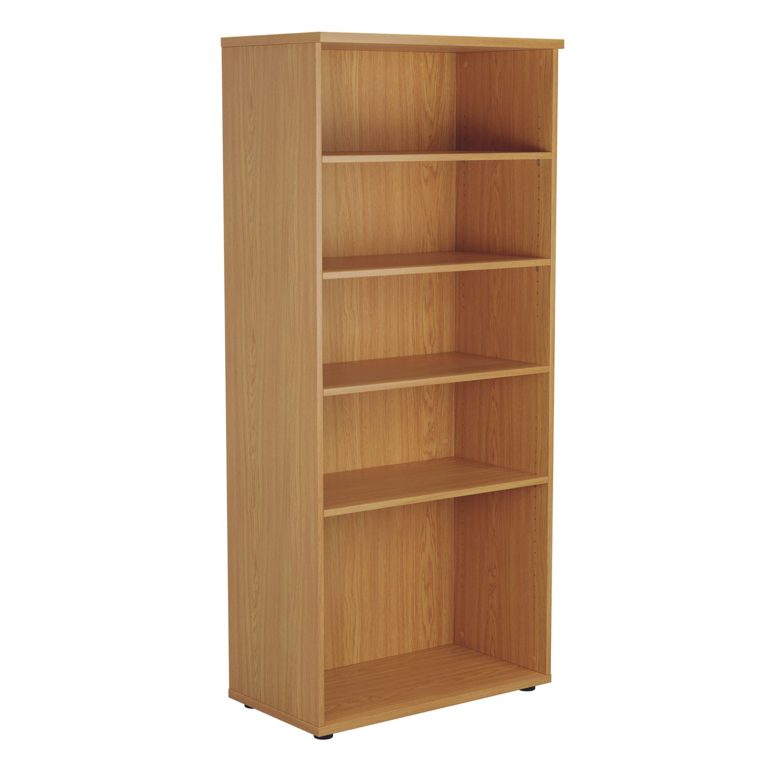 TC Group 4-Shelf Bookcase Nova Oak 800mm x 1800mm (963TT)