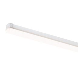 4lite Torre Single 5ft LED Batten With Microwave Sensor 25/50W 6500lm 230V