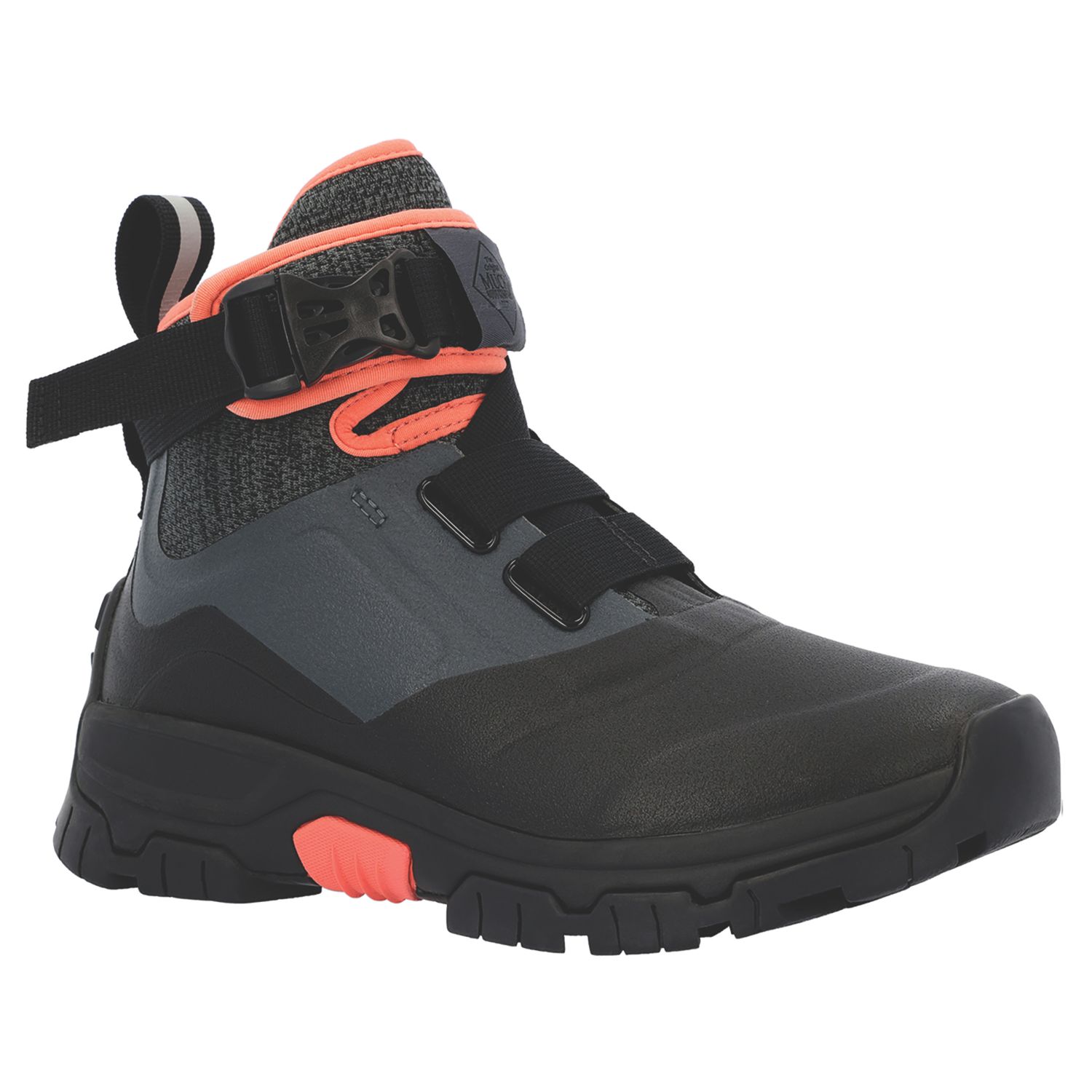 Muck Boots Apex Pac Mid Size 8 Womens Black Waterproof Non Safety Work Boots (963XM)