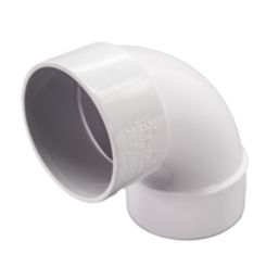 FloPlast Solvent Weld Bend 92.5° White 50mm