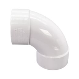FloPlast Solvent Weld Bend 92.5° White 50mm