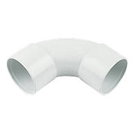 FloPlast Solvent Weld Bend 92.5° White 50mm