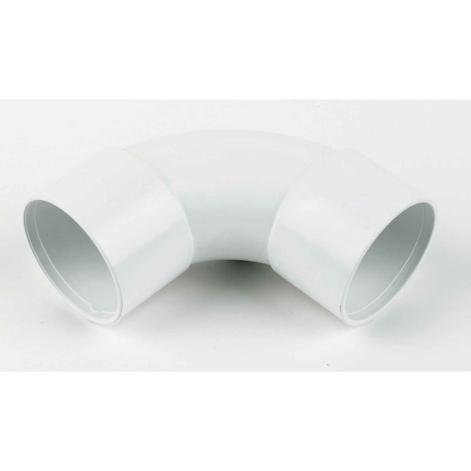 FloPlast Solvent Weld Bend 92.5° White 50mm (96439)