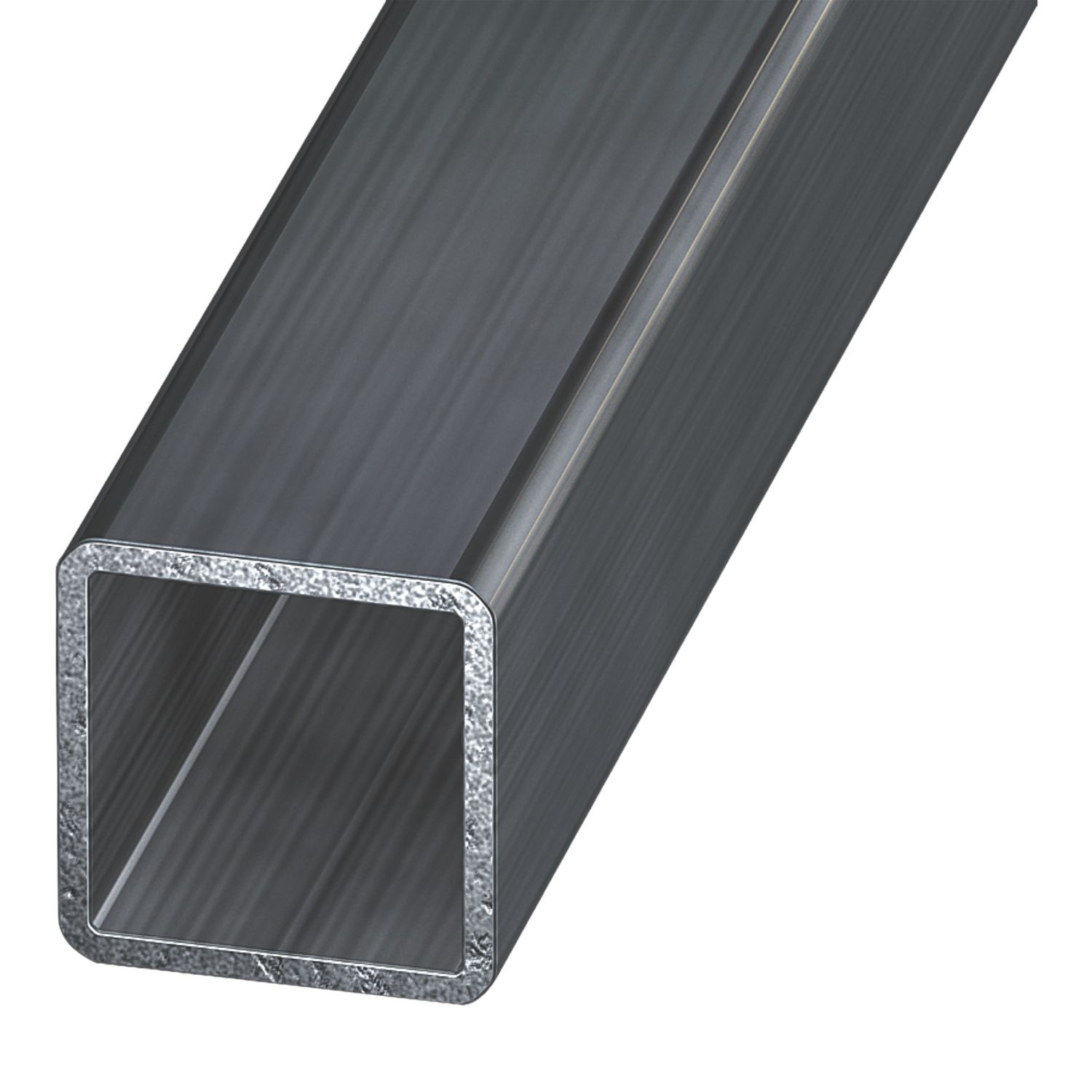 Essentials Black Tube 1m x 20mm x 20mm (964CP)