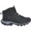 Hi-Tec Infuse Mid Size 9  Black / Lime Waterproof  Non Safety Work Boots