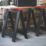 Forge Steel  Saw Horses 415mm Pair