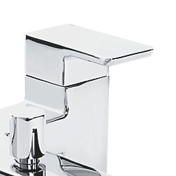 Bristan Cobalt Deck-Mounted  Bath/Shower Mixer  Chrome