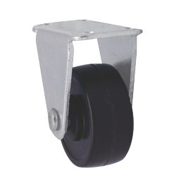 Essentials Heavy Duty Fixed Castor 37mm Black