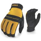 DEWALT DPG21L Heavy Utility General Handling Gloves Black/Yellow Large