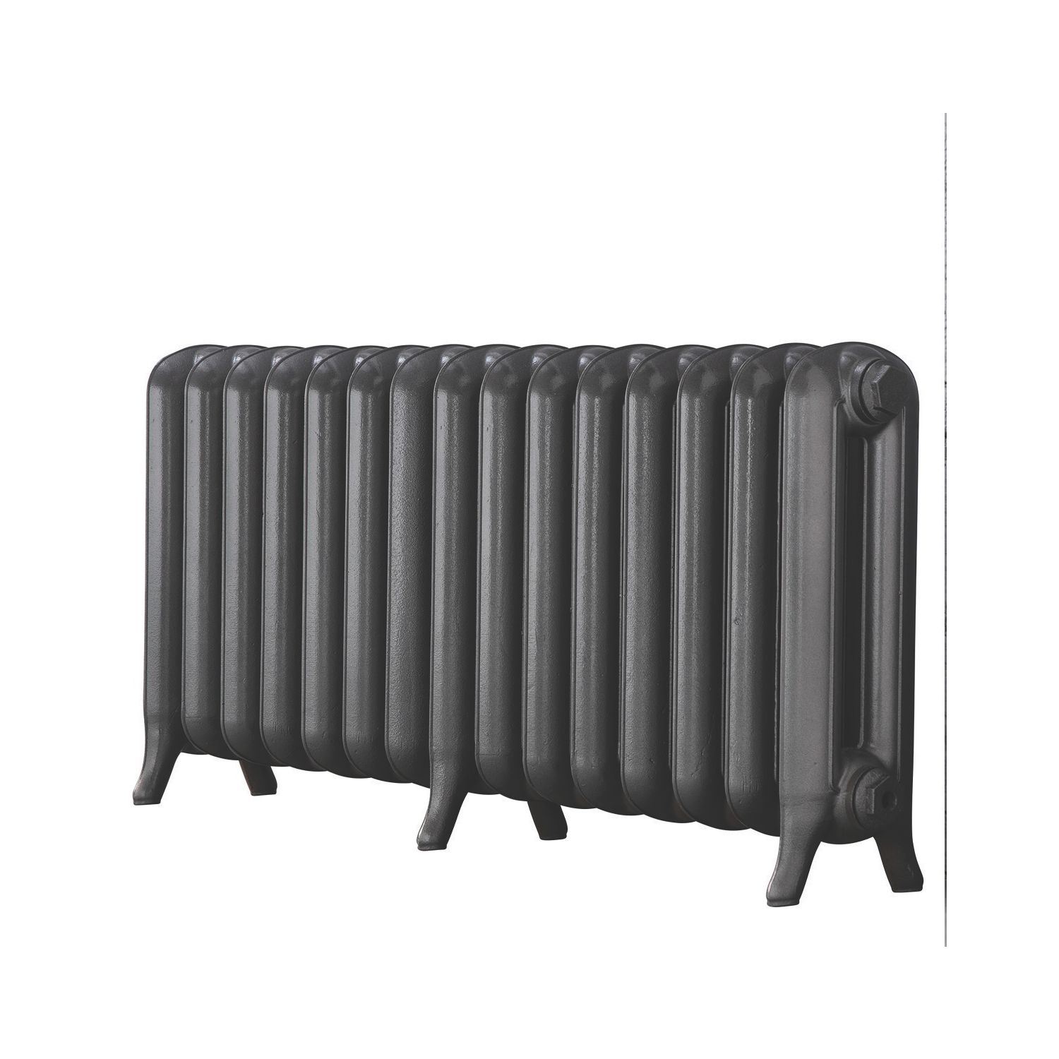 Arroll 549mm x 1174mm 4350BTU Cast Grey Cast Iron 2 Column Radiator (964KY)
