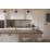 Wilsonart Omega Modern Caldeira Square Edge Matt Beige Stone Effect Laminate Breakfast Bar 4100mm x 900mm x 38mm