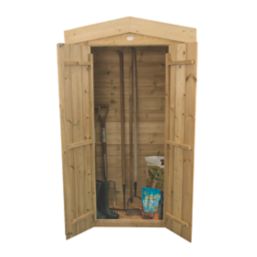 Forest  3' 6" x 1' 6" (Nominal) Apex Shiplap T&G Garden Store