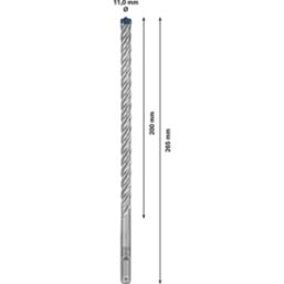 Bosch Expert SDS Plus Shank Masonry Drill Bit 11mm x 265mm