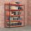 RB Boss Fastlok UDL/PC 5-Tier Metal Garage Shelving Unit 1600mm x 600mm x 1800mm