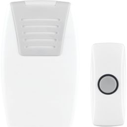 Masterplug Home Plug-In Wireless Door Chime Kit White