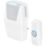 Masterplug Home Plug-In Wireless Door Chime Kit White