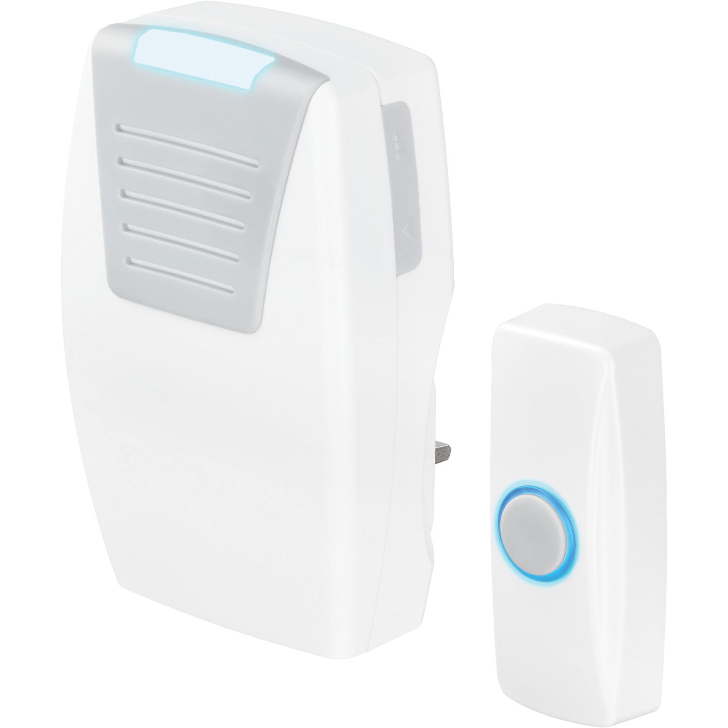 Masterplug Home Plug-In Wireless Door Chime Kit White (964XF)