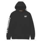 CAT Trademark Banner Hoodie Black 3X Large 50" Chest