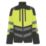 Regatta Hi Vis XPro 3 Layer Softshell  Jacket Black/Yellow Medium 40" Chest