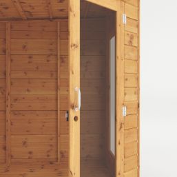 Mercia Premier Corner 9' x 9' (Nominal) Pent Timber Summerhouse