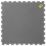 Ecotile ESD X-Joint  Interlocking Floor Tile Dark Grey 7mm