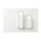 Fluidmaster Schwab Vivo 634672 Dual-Flush Flushing Plate White