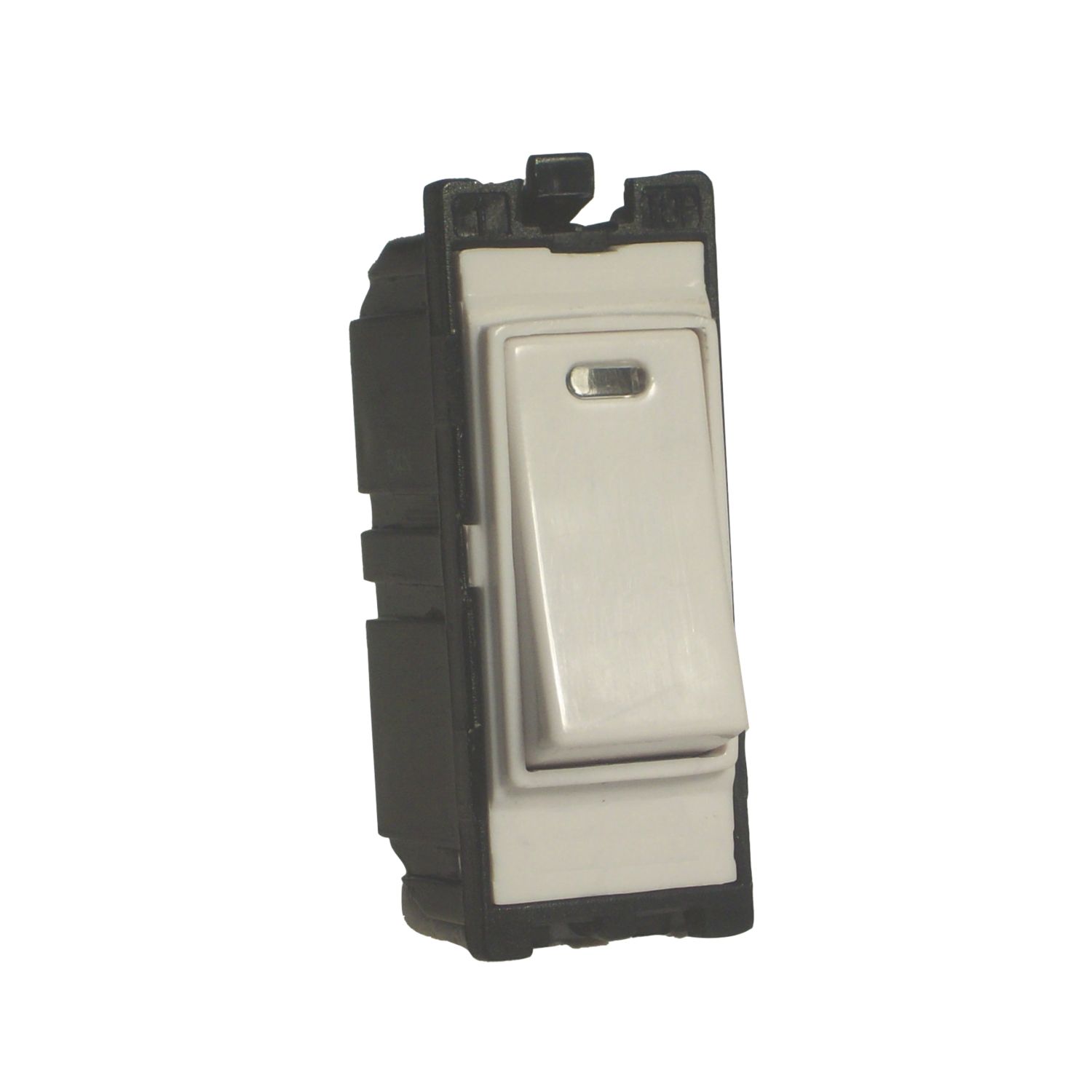 Varilight PowerGrid 20AX Grid DP Control Switch White with Neon with Colour-Matched Inserts (96546)