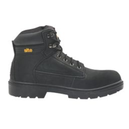 Site Marble   Safety Boots Black  Size 8
