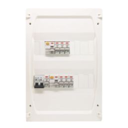 Garo G224B-7A 24-Module 7-Way Populated  Dual RCD Consumer Unit