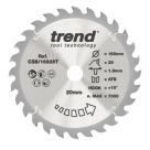 Trend CSB/16828T Wood/Chipboard/MDF Circular Saw Blade 168mm x 20mm 28T