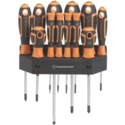 Magnusson  Mixed  Screwdriver Set 12 Pieces