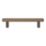 Smith & Locke Damgan T Bar Cabinet Handle Antique Brass 168mm