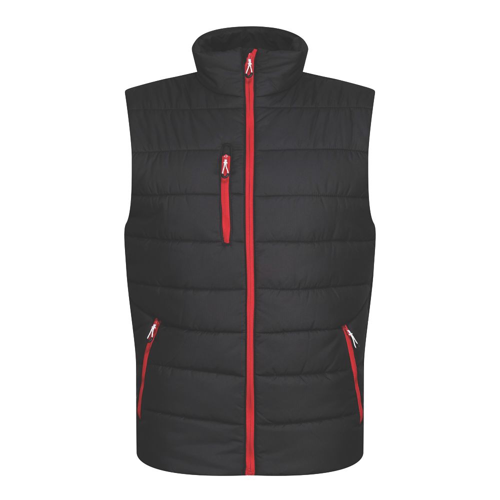Regatta Navigate Thermal Bodywarmer Black/Classic Red 2X Large 47