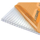 Axiome Twinwall Polycarbonate Roofing Sheet Clear 2100mm x 4mm x 1000mm