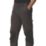 Regatta Questra V Work Trousers Ash/Black 30" W 32" L