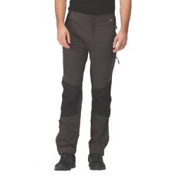Regatta Questra V Work Trousers Ash/Black 30" W 32" L