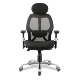Nautilus Designs Ergo High Back Executive Chair Black